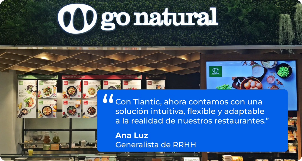 Go Natural Tlantic Gestión Horarios Espacios de Restauración Tiendas
