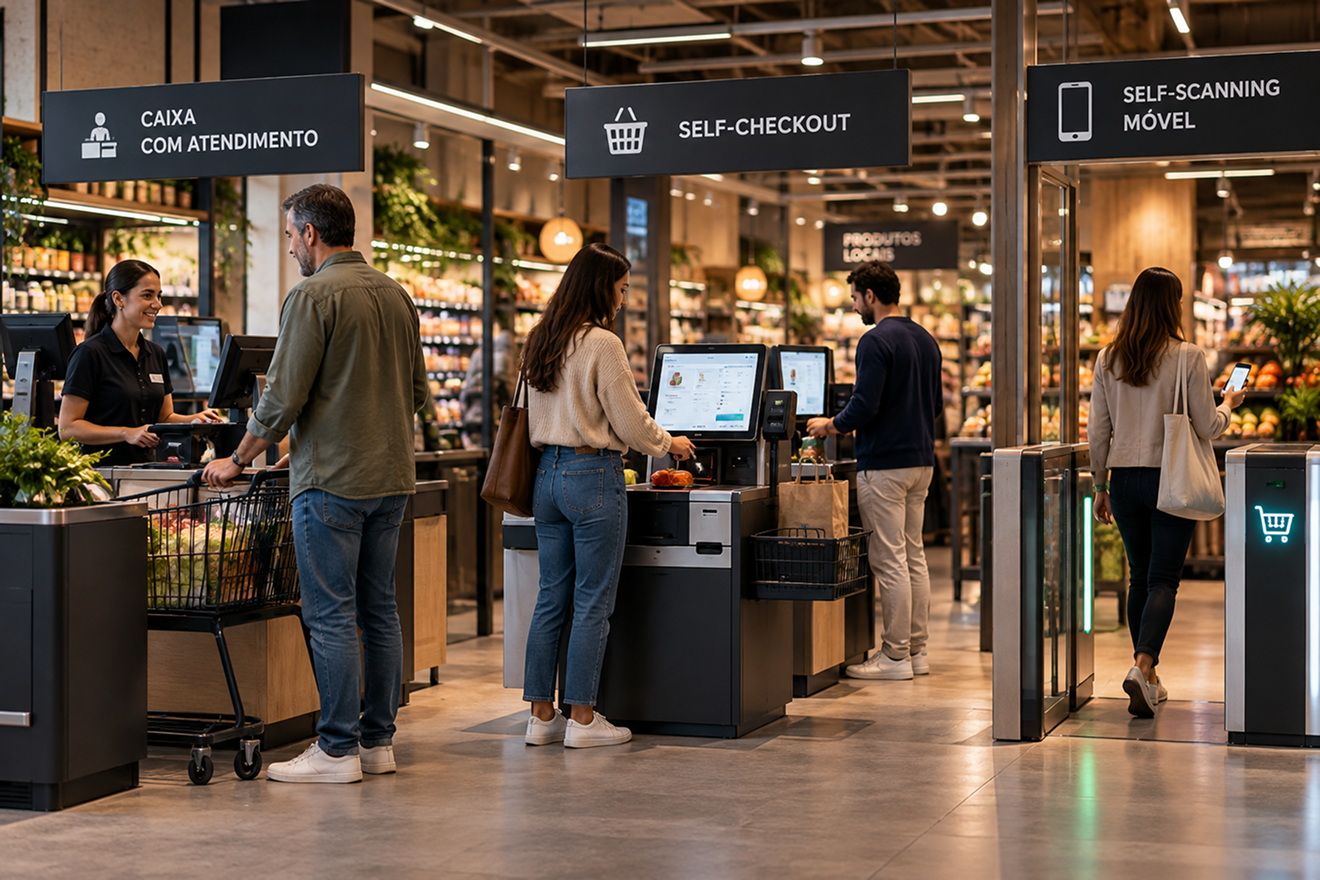 Self-checkout Retalho Tlantic Smart Sales