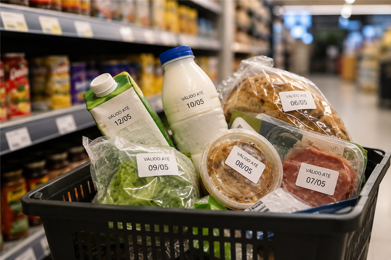 produtos próximos ao vencimento data de validade varejo supermercado
